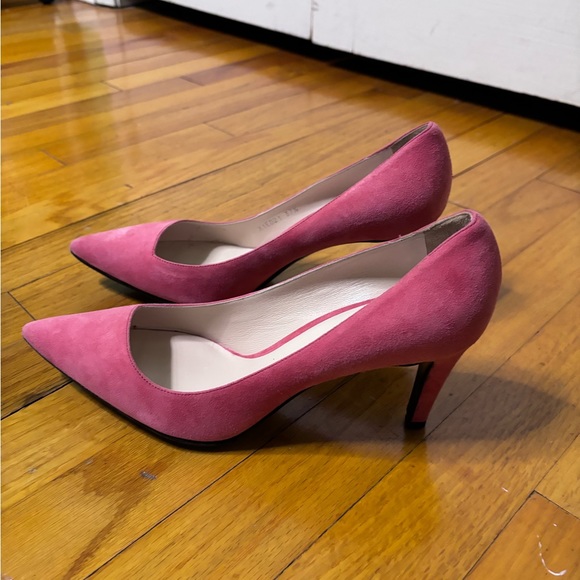 Authentic Giorgio Armani- suede pumps - Picture 1 of 4
